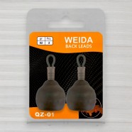 Грузило бек-лід Weida QZ-01, 2шт/уп, 52г
